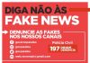 Fake Não: Governo do Estado lança site de checagem de notícias e veracidade de informações